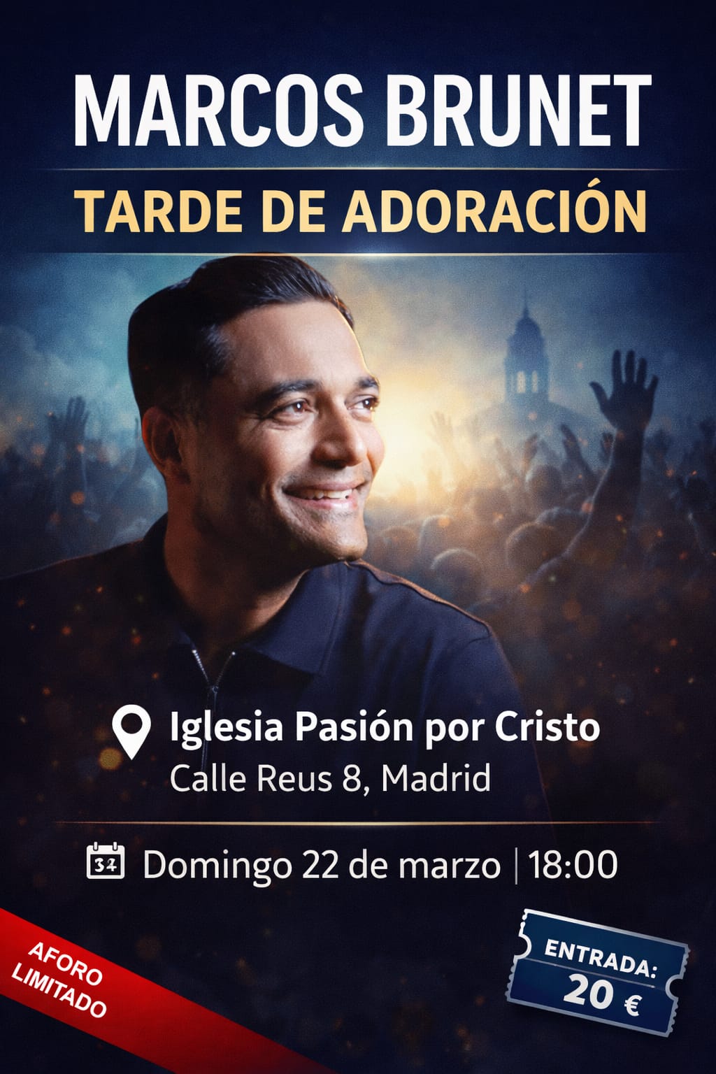 Marcos Brunet Madrid Iglesia Pasión por Cristo